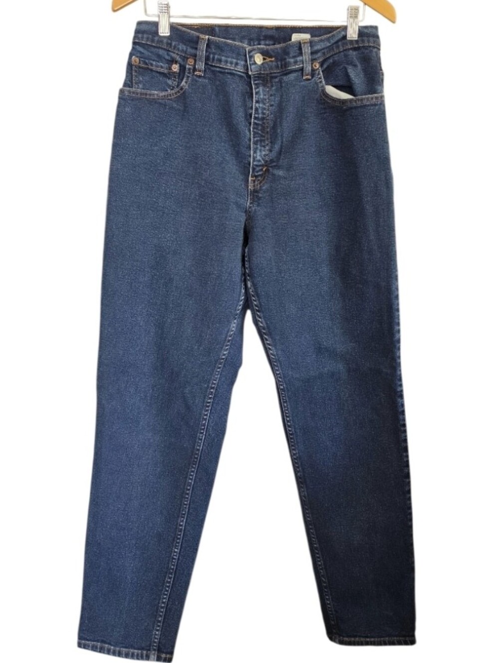 Levi's Straight-Leg Women's Jeans in Dark Blue Denim